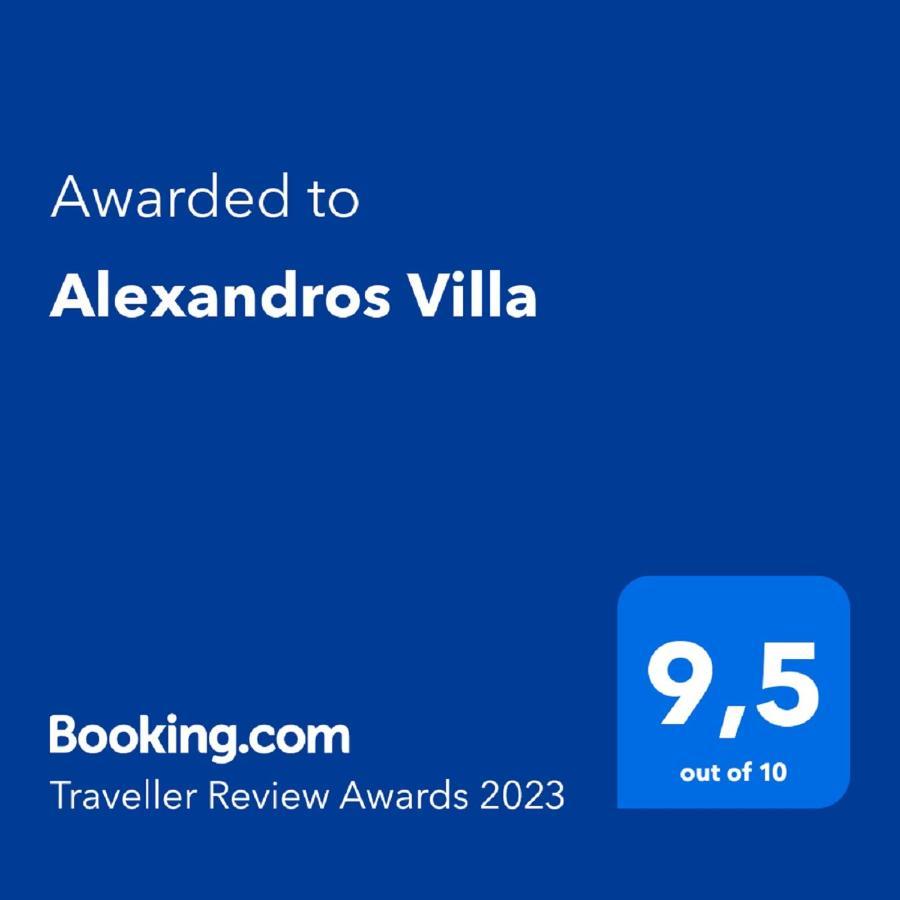 Alexandros Villa Agia Paraskevi  Exteriör bild